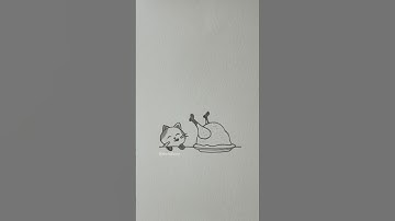 Cute Things to Draw When Bored 🥱 -Day 53 #easy #cute #drawing #tutorial #sketch #art #simple #fyp