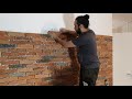 Project Brick Wall - A DIY Interior Design Project