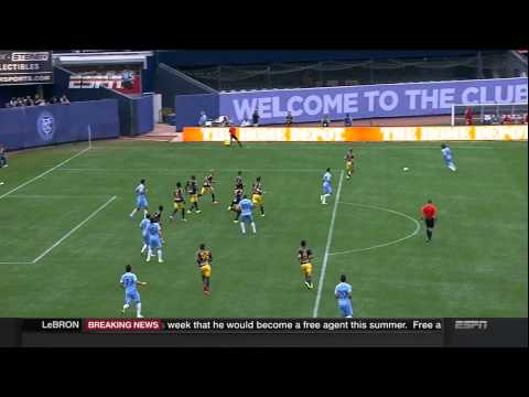 New York City v New York Red Bulls (5.20) - Offside - Interfering with play