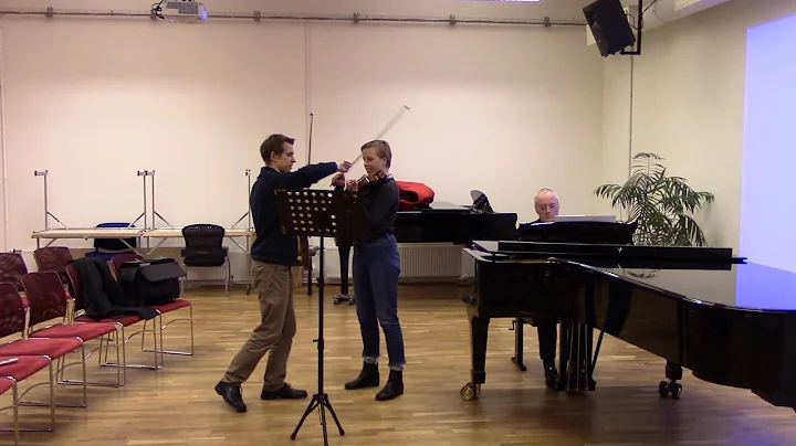 Max Bruch Concerto - Emmanuel Borowsky Masterclass...