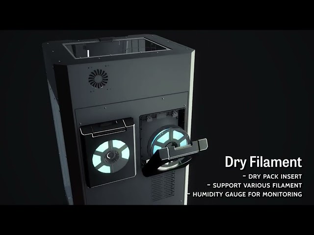 Drukarka 3D Flashforge guider 3 Plus krótka prezentacja