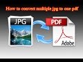 Effortless Guide to Convert Multiple JPGs into a Single PDF 📄