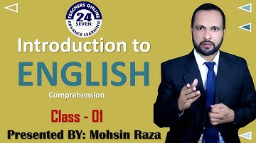 ENG101 Short Lecture - 01 | VU Short Lecture | Introduction to English Comprehension (Urdu / Hindi)