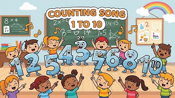 Counting Song 1 to 10 | Fun Numbers Learning for Kids | Buzzy Tune’s Time
