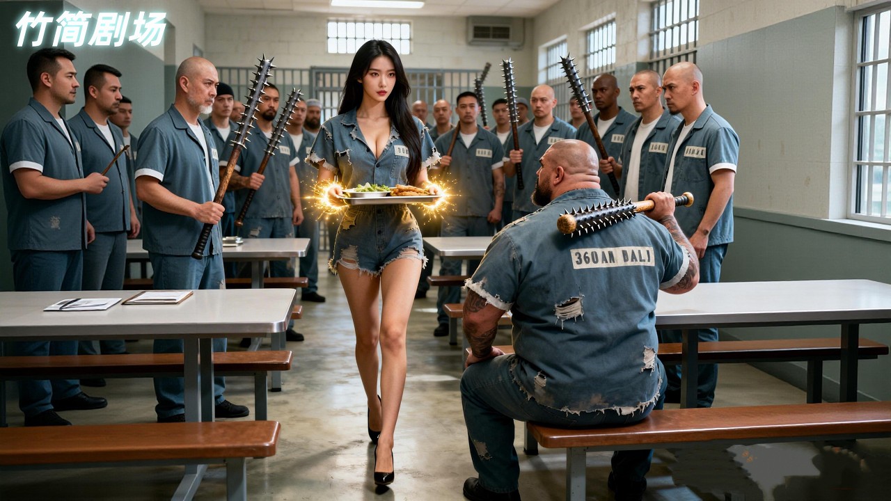 Затравленная девушка в тюрьме в совершенстве овладела кунг-фу и уничтожила всех тюремных бандитов!