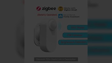 Smart Zigbee Human Presence Sensor 24G MmWave Radar +PIR,Luminance detection Use Battery Support Zig