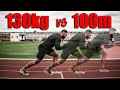 JAK RYCHLE ZABĚHNU 100m PŘI 130kg?