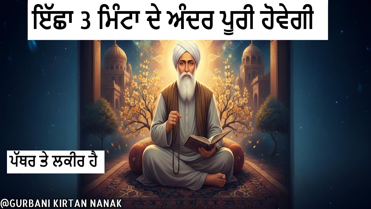 ਇਕਲੌਤਾ ਪਾਠ ਸਾਰੀ ਇੱਛਾ ਨੂੰ ਸਿਰੇ ਲਾਉਣ ਵਾਲਾ ਅੱਜ ਛੱਡ ਨਾ ਦਿਓ | Gurbani Kirtan Path LIVE🔴