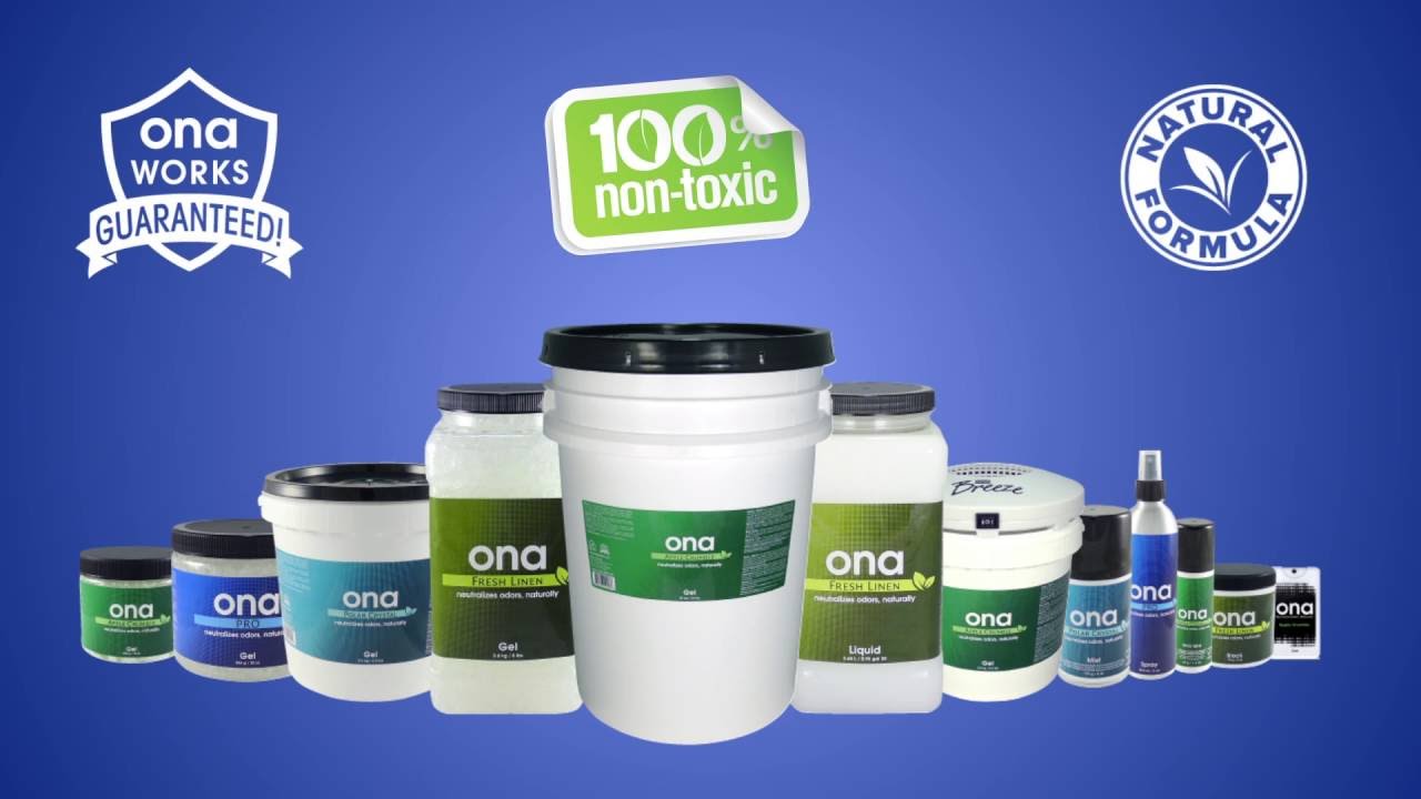 ONA Odour Neutraliser - Permanently Remove Unwanted Odours