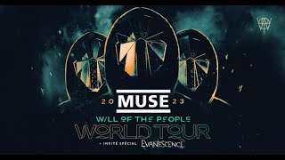 Muse - Centre Vidéotron Québec 11 Mars 2023 - Full Show - Multi Cam - Super Show !!!