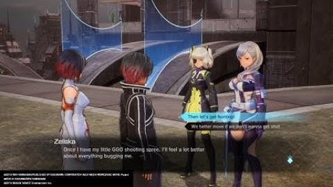 SWORD ART ONLINE: FATAL BULLET Part 9 Zeliska
