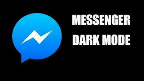 Messenger Dark Mode 2019 (easy tutorial)