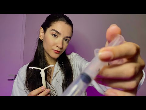 ASMR COLOCANDO DIU EM VOCÊ 👩🏻‍⚕️🏥