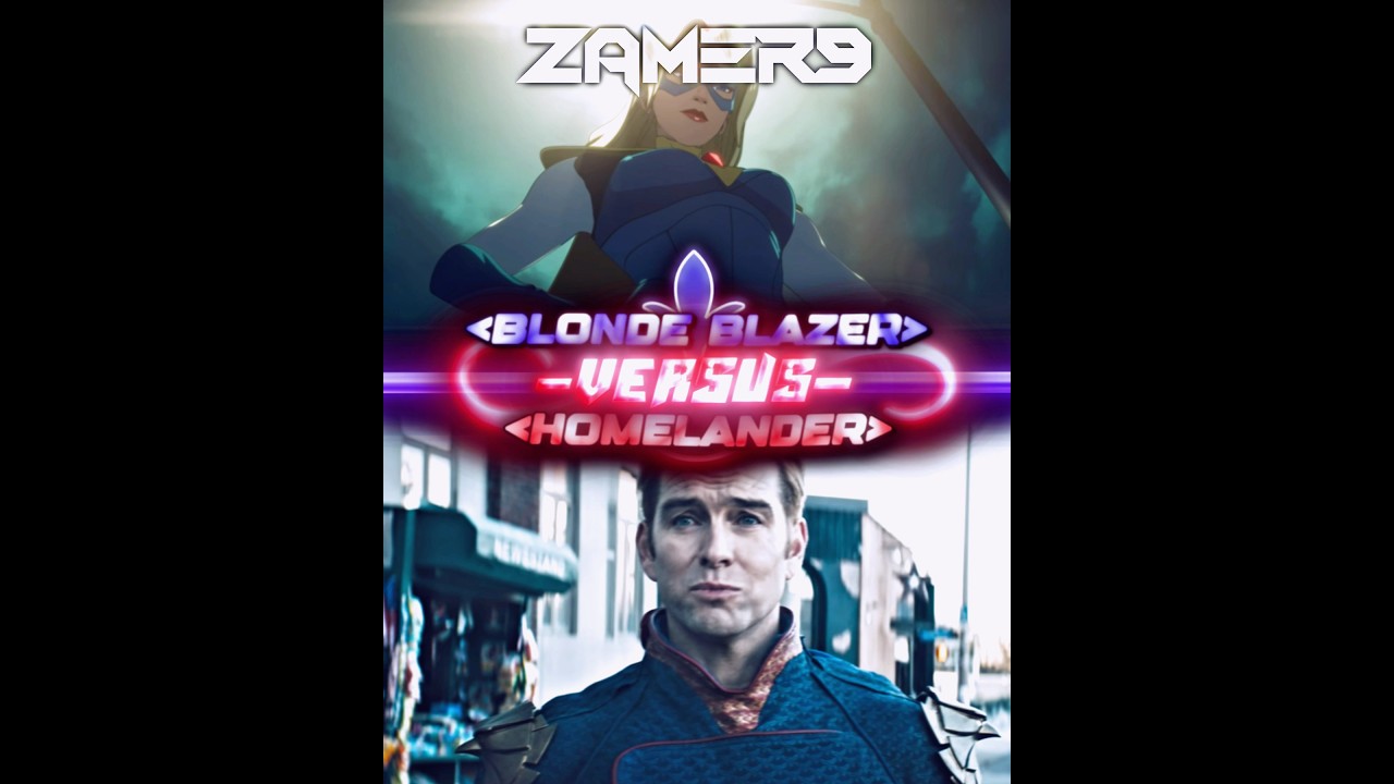 Blonde Blazer Vs Homelander 