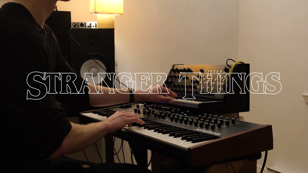 Stranger Things - Kids (Synth Cover) [Prophet rev2 + Korg MS-20]