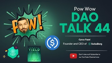 SwissBorg CEO Pow Wow #44/50: Smart Yield is Live 😍CHSB, Community App Rewards!