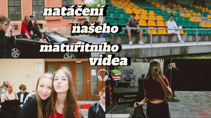 Jak probíhalo natáčení našeho maturitního videa⭐️🕺🏻😎