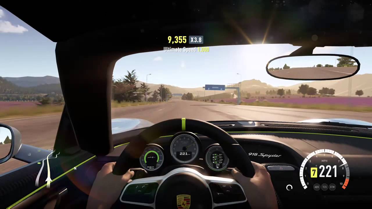 Forza Horizon 2 Porsche 918 Top Speed Stock Youtube