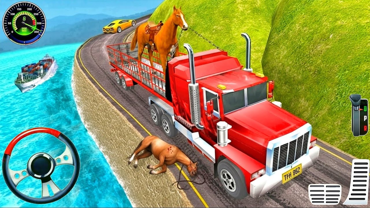 New Animal Cargo Truck Driving Game 3D - Animal Transport Cargo Truck Part #28 Android iOS Gameplay