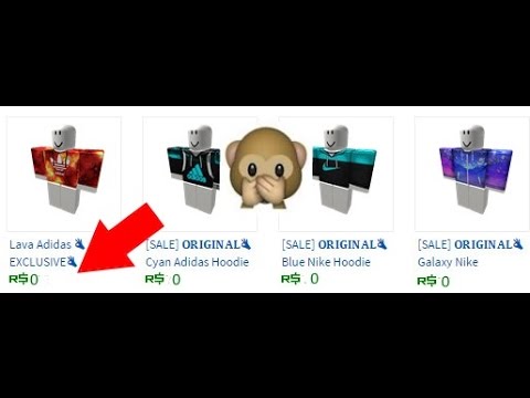 How To Get Any Roblox Shirt For Free 2016 Works Youtube - cyan adidas hoodie roblox
