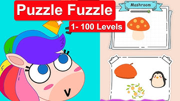 Puzzle Fuzzle - 1 -100 Levels  Android/iOS Gameplay