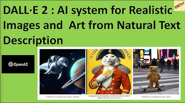 DALL·E 2 Explained  AI system for Realistic Images and  Art from Natural Text Description #ai