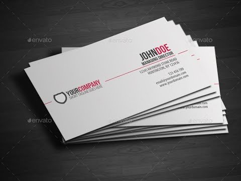 normal business card design in illustrator cc for basic basic business card template