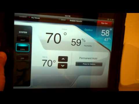 HONEYWELL TOTAL CONNECT COMFORT IPHONE AND IPAD APP