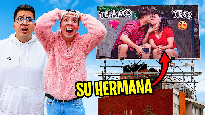BESE A LA HERMANA DE MIS AMIGOS Y ESTA FUE SU REAC...