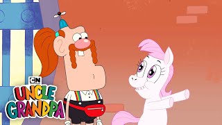 Uncle Grandpa | Uncle G's New Pony Tail | Cartoon Network