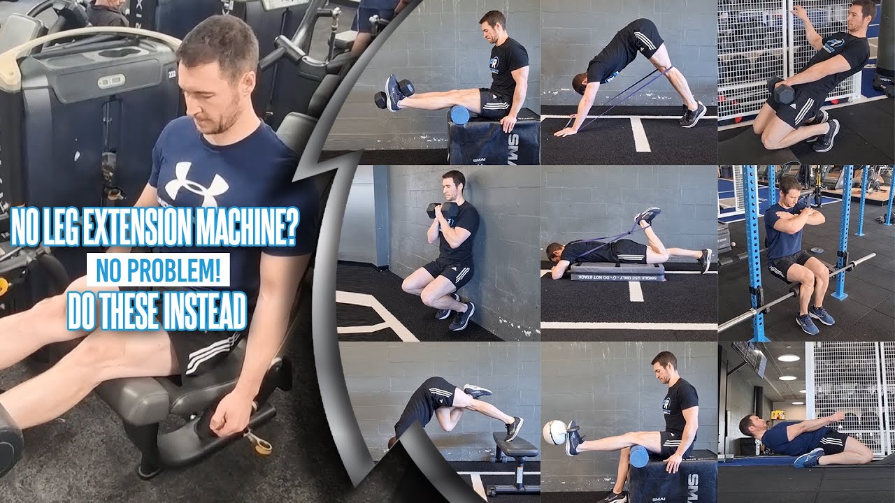 5 Leg Extension Alternatives Without A Machine In 2024