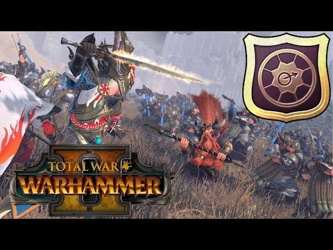 Warhammer II Total War - Campaña Coop con El Colegio Dorado - Paliza a los Skavens