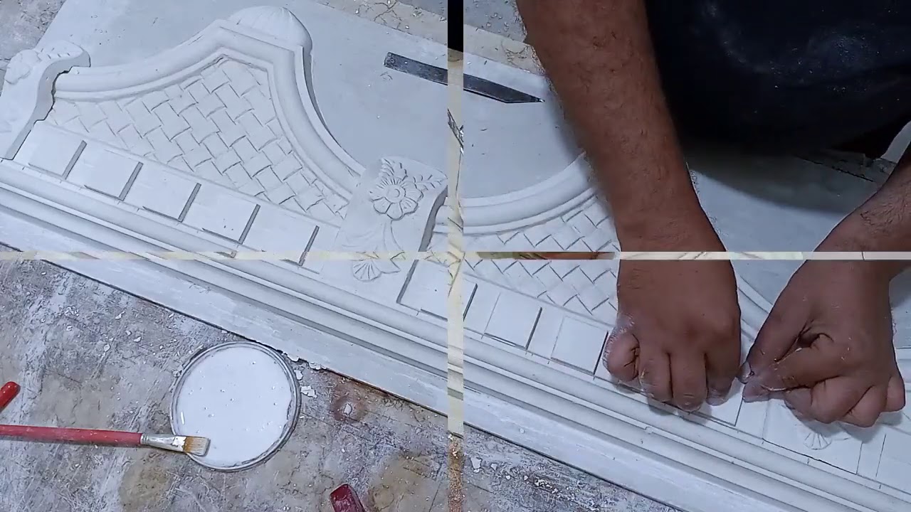 نحت كورنيشة جبس الجزء الاخير YouTube