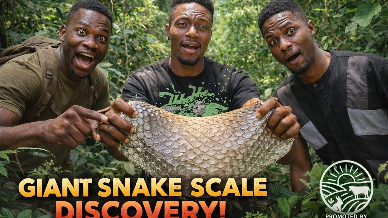 Giant Snake 🐍 scale discovered in Ghana Ashaiman Dam site 