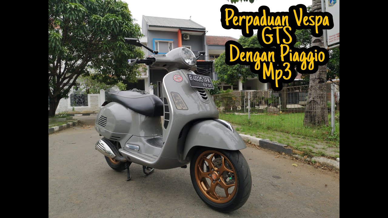 Review Singkat Modifikasi Simple Vespa GTS 150 ( FOR SALE ) - YouTube