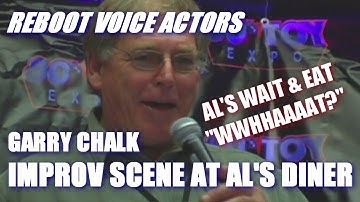 Reboot Voice Actor Garry Chalk Improvises Scene at Al