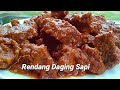 Resep rendang daging yakin bakal ketagihan