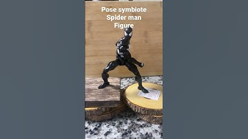 Pose symbiote spider man #shorts #figuer #spiderman