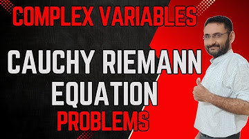 Cauchy Riemann Equation | Problem | Numerical Complex variables | Analytical function | Maths  |UPSC