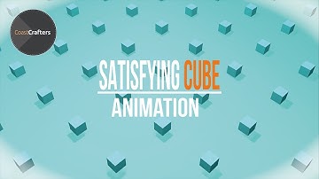 Relaxing and Satisfying 3D-Animation | Isometric Cubes