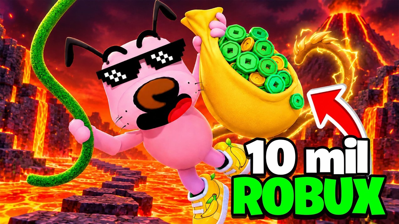 GASTE 10K ROBUX en ESCAPA del MONO 😱