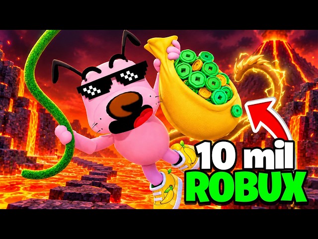 GASTE 10K ROBUX en ESCAPA del MONO 😱