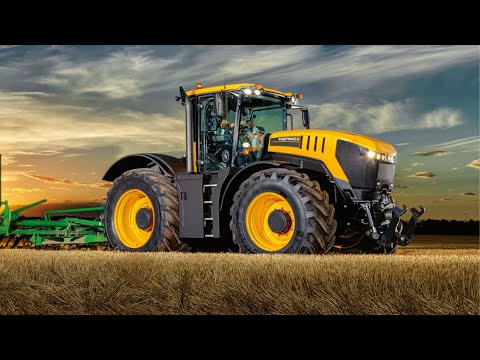 Красивый и  дерзкий Трактор JCB Fastrac 8330