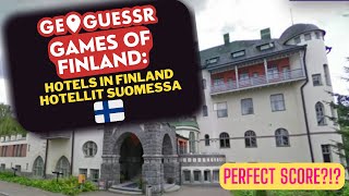 GeoGuessr Games of Finland/Suomi: Hotels in Finland- [PLAY ALONG] -American gets a perfect score?!?!