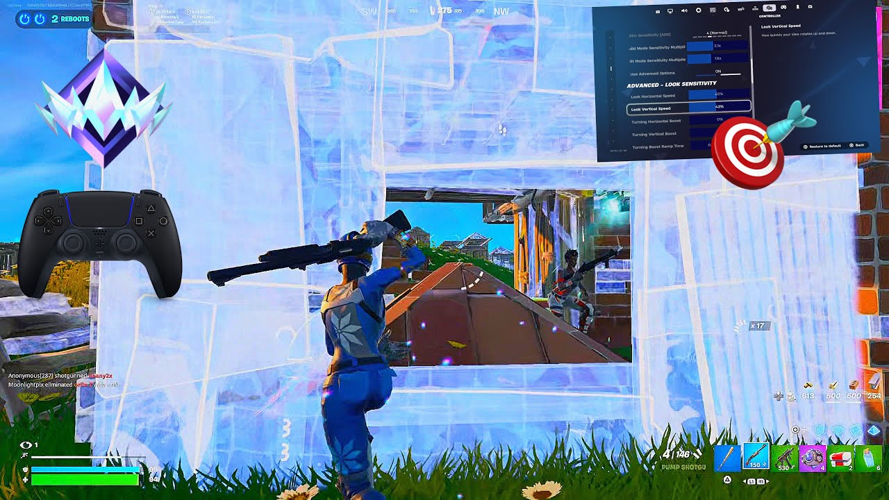 New Best Controller SETTINGS For Reload + Aimbot Sensitivity For ...