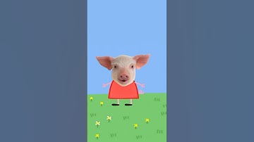 Peppa Pig Animals with realistic heads and sounds