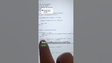 VBA Code to Create a Document from Last Entry 🧾 | Learn How It Works  #shortsvideo