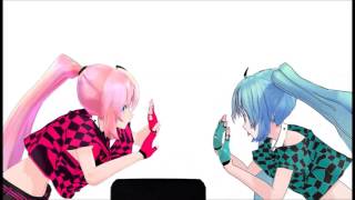 [MMD] Unravel feat. Hatsune Miku and Megurine Luka   DL