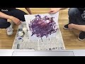 【日デ】簡単!フルイドアートのやり方〜Simple! How to make fluid art〜