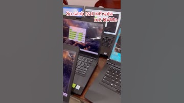 So sánh tốc độ của ổ cứng Ssd M2 Sata và Ssd NVMe #laptopquangngai